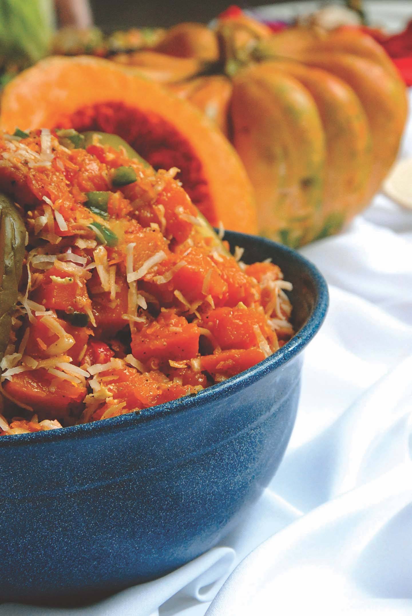 Jamaican Eats Easy Pumpkin Salad Recipe Experience Jamaique